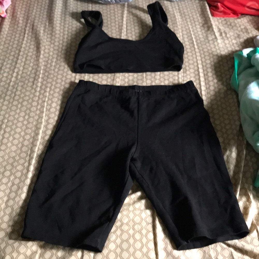 Bondoc biker set from fashion nova